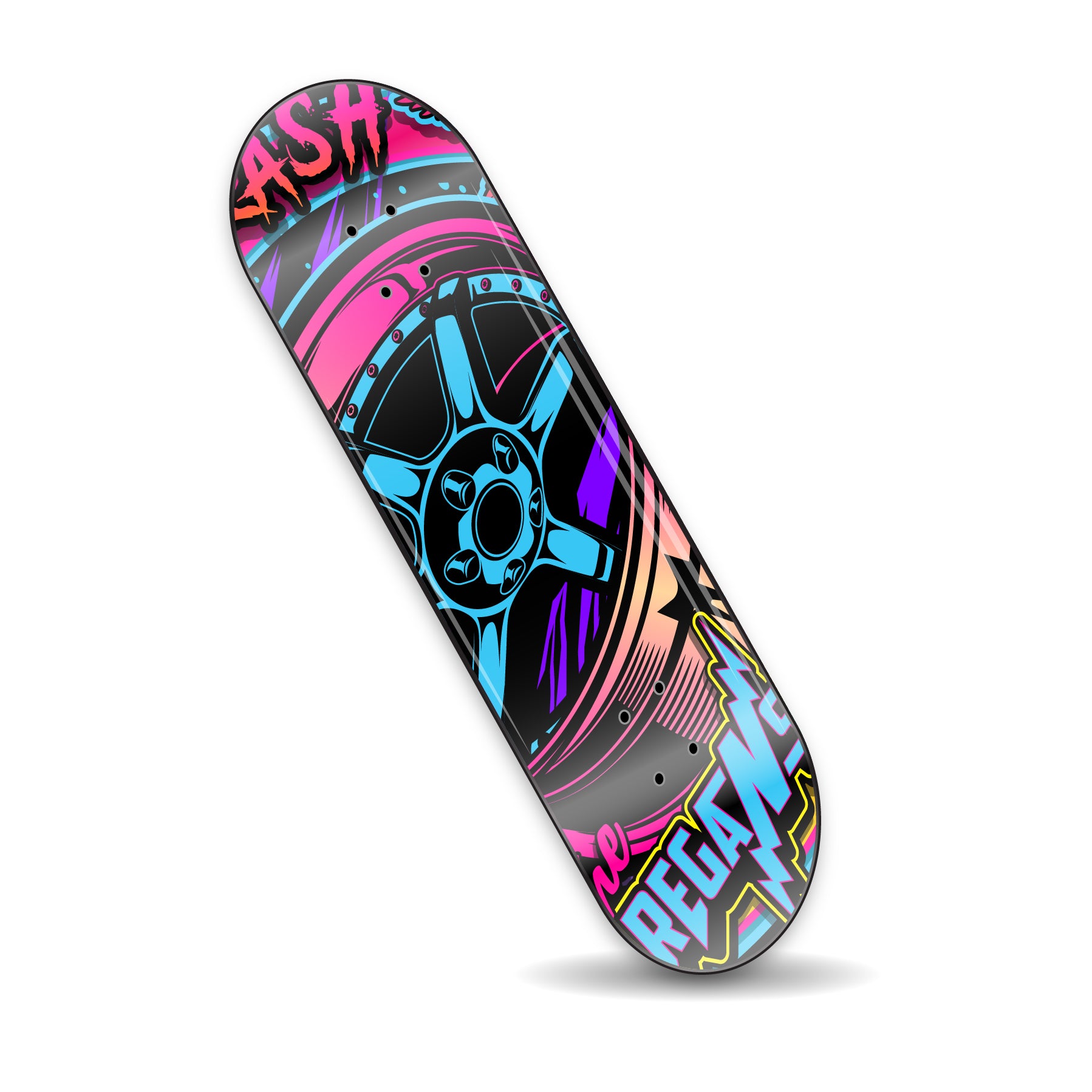 Custom Skate Decks – Sticker Phantom